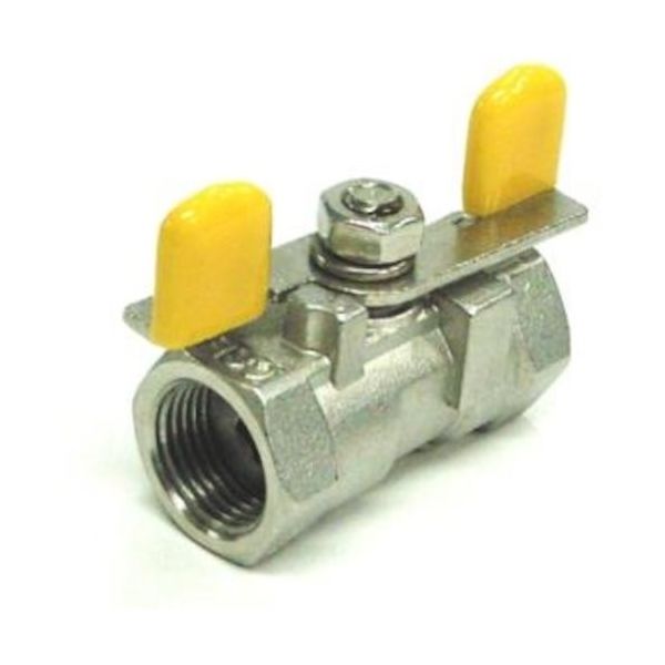 コンサス 304 汎用ボールバルブ CSE 25Aチョウ CSE-PS1-25-T 1個 473-1148（直送品）