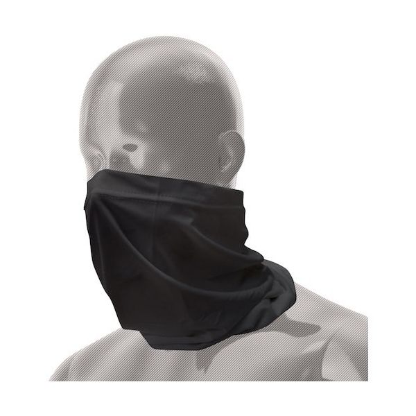 ブレイン 接触冷感ネックゲーターブラック(黒) BR-659-BK 1個 611-5017（直送品）