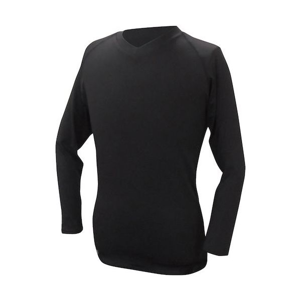 ブレイン キシリフリーズクロス長袖VネックインナーLサイズ BR-022-L 1個 611-5026（直送品）