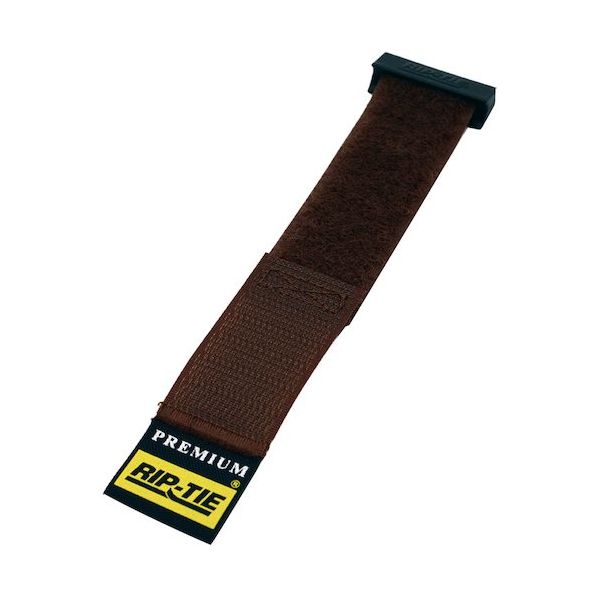 RIPーTIE リップロックケーブルラップ 25.4mmX546.1mm 3本入 茶 RLH-215-003-BN 1パック(3本)（直送品）