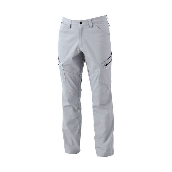 TS DESIGN ハイブリッドコットンメンズカーゴパンツ S シルバーグレー 3514 25 1着 585-2539（直送品）