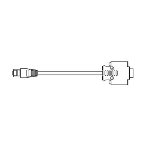 GUGEN PUSHLOG 三菱電機PLC FXシリーズ 接続ケーブル(2m) OP-C103 1本 405-5089（直送品）