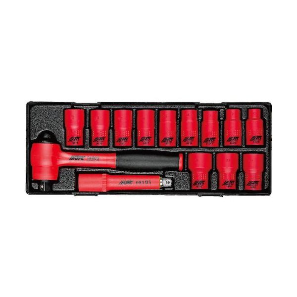 専用　セット JTC 12.7mm 14PCS 絶縁ソケットセット JTCK9141 1セット 507