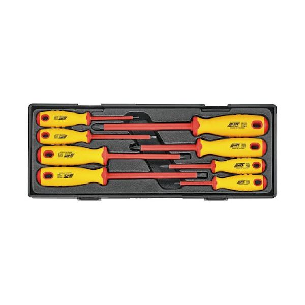 JTC 絶縁ドライバーセット JTCK9081 1セット 507-8289（直送品）
