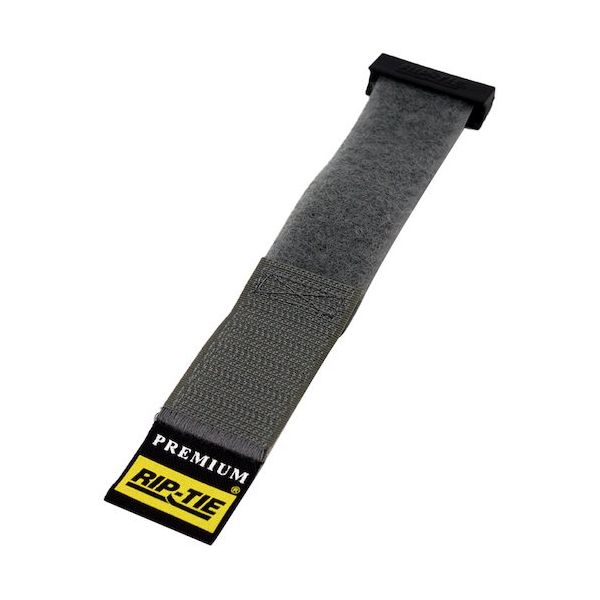 RIPーTIE リップロックケーブルラップ 25.4mmX546.1mm 3本入 灰 RLH-215-003-GY 1パック(3本)（直送品）