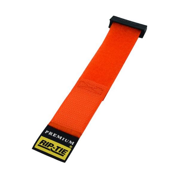 RIPーTIE リップロックケーブルラップ 25.4mmX546.1mm 3本入 オレンジ RLH-215-003-O 1パック(3本)（直送品）