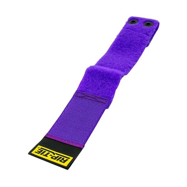 RIPーTIE ケーブルラップ 38.1mmX508mm 3本入 紫 D-20-003-V 1パック(3本) 583-1272（直送品）