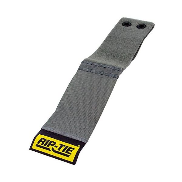 RIPーTIE ケーブルラップ 50.8mmX304.8mm 3本入 灰 E-12-003-GY 1パック(3本) 582-5004（直送品）