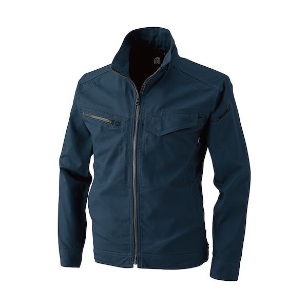 TS DESIGN ハイブリッドコットンジャケット 5L ネイビー 3516 45 1着 579-6315（直送品）