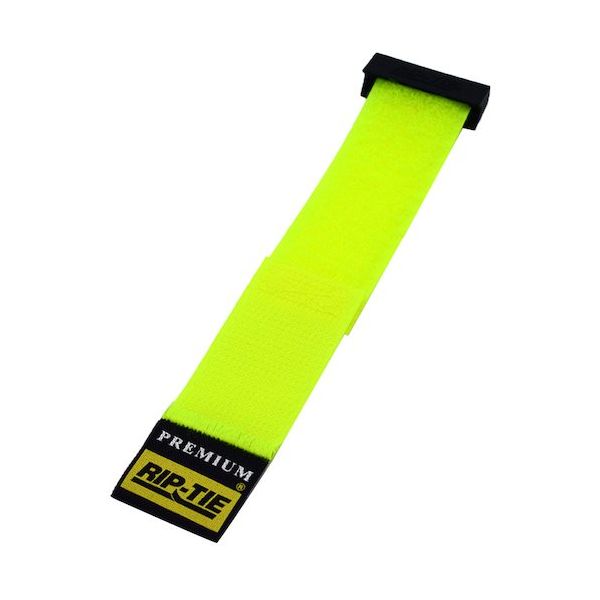 リップロックケーブルラップ 25.4mmX546.1mm 3本入 ネオンイエロー RLH-215-003-NY 1パック(3本)（直送品）