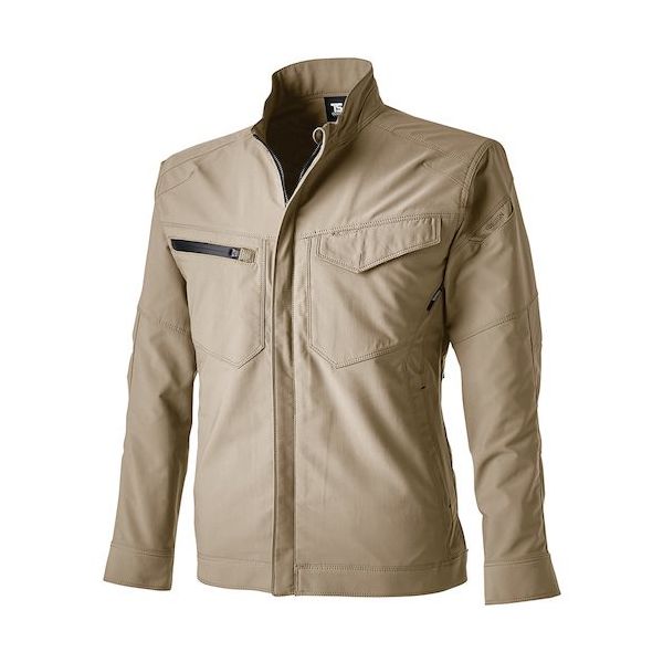 TS DESIGN エコハイブリッドダブルクロスジャケット 6L ベージュ 4616 15 1着 578-9995（直送品）