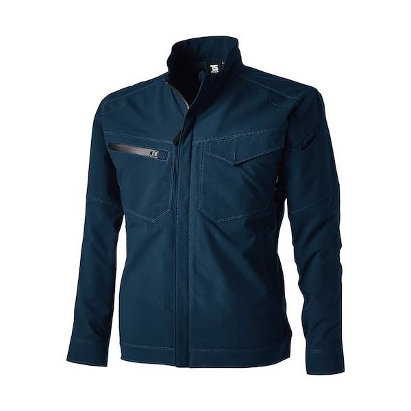 TS DESIGN エコハイブリッドダブルクロスジャケット 6L ネイビー 4616 45 1着 578-9903（直送品）