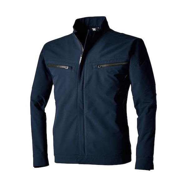 TS DESIGN TS4Dエコダブルクロスジャケット 5L ネイビー 5616 45 1着 578-9964（直送品） 5,600円