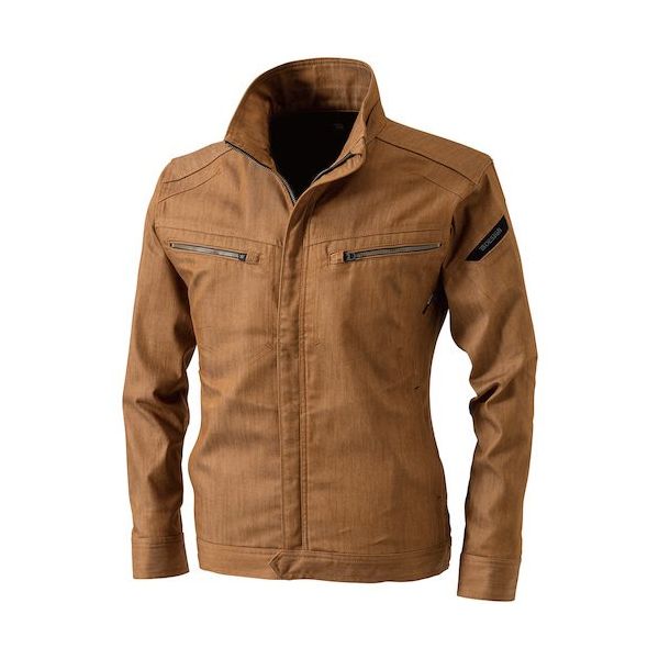 TS DESIGN LAYERED TWILLロングスリーブジャケット 3L キャメル 5316 68 1着 579-4645（直送品）