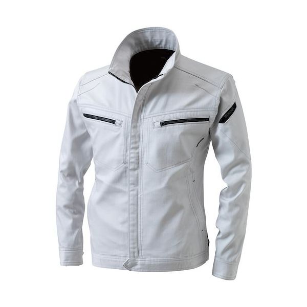 TS DESIGN LAYERED TWILLロングスリーブジャケット 3L シルバーグレー 5316 28 1着 579-3109（直送品）