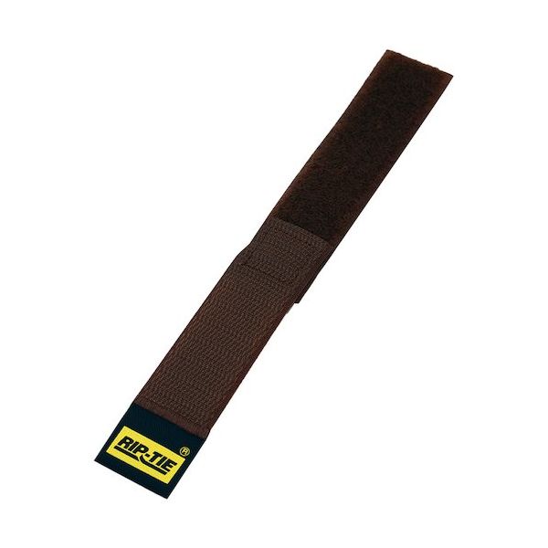 RIPーTIE ケーブルラップ 25.4mmX533.4mm 3本入 茶 H-21-003-BN 1パック(3本) 582-4988（直送品）