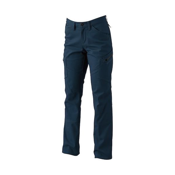 TS DESIGN ハイブリッドコットンレディースカーゴパンツ 5L ネイビー 35141 45 1着 584-9506（直送品）