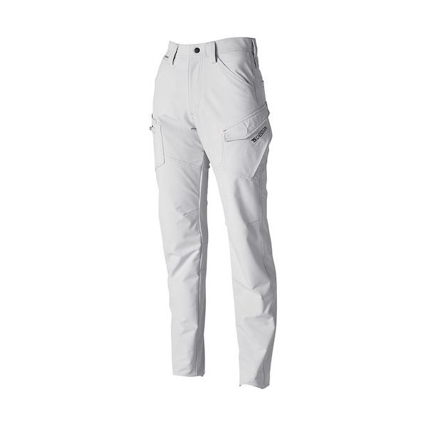 TS DESIGN TSエコダブルライトクロスレディースカーゴパンツ 3L シルバーグレー 56041 25 1着 584-6454（直送品）