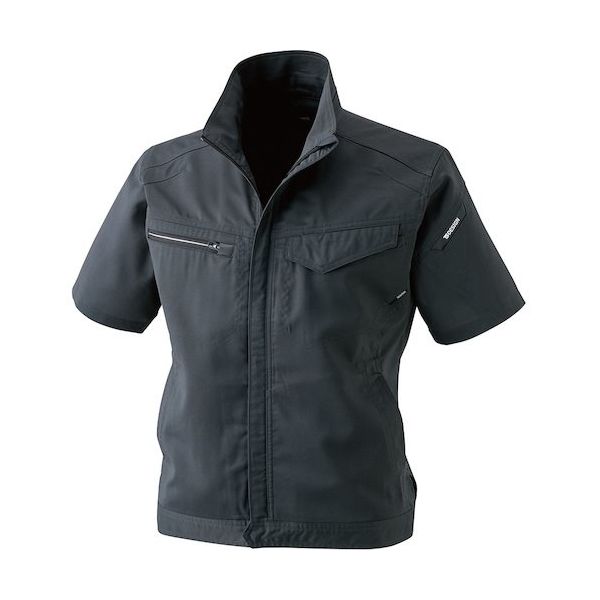 TS DESIGN AIR ACTIVEショートスリーブジャケット LL チャコールグレー 8156 25 1着 585-1137（直送品）