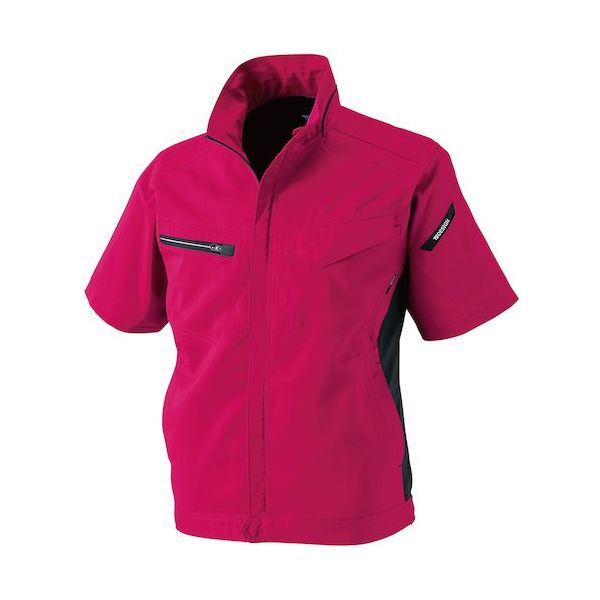 TS DESIGN AIR ACTIVEショートスリーブジャケット 3L ワイン 8156 75 1着 585-2635（直送品） 5,255円