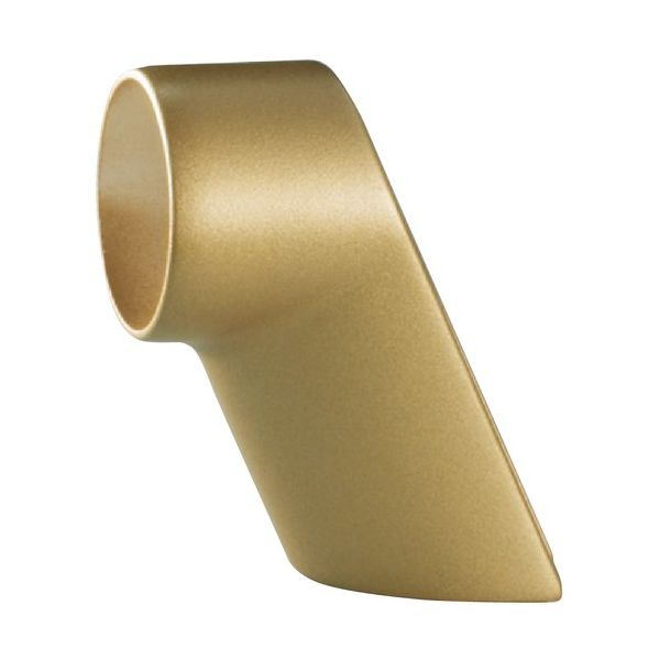 シロクマ SHIROKUMA フォルムブラケットエンド 35φ AG BR-675-35-AG 1個 198-9239（直送品）