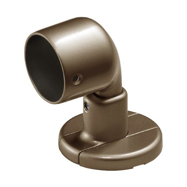 シロクマ SHIROKUMA C形ブラケット直止前出調整35φアンバー BR-691-35-AB 1個 198-7568（直送品）