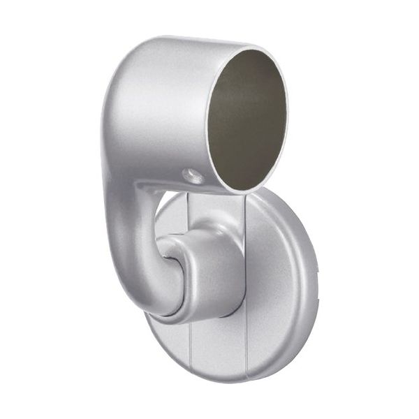 シロクマ SHIROKUMA C形ブラケットL止前出調整(左)35φシルバー BR-692L-35-SI 1個 198-1251（直送品）