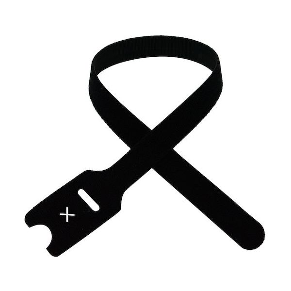 RIPーTIE リップタイライトスクリューマウント 25.4mmX584.2mm 10本巻 黒 X-23-IPL-BK 1パック(10本)（直送品）