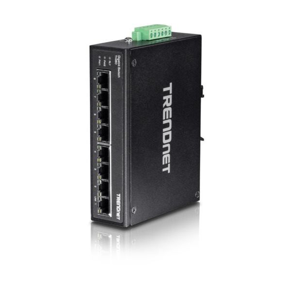 TRENDnet スイッチングハブ 産業用 ギガビット 8ポート TI-G80 1台 674-4053（直送品）