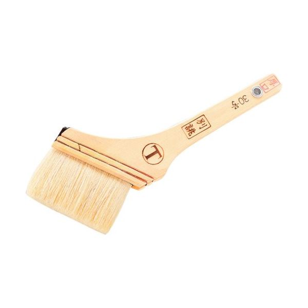 大塚刷毛製造 大塚 別誂 厚口 筋違 白 30号 1015100030 1本 229-1023（直送品）