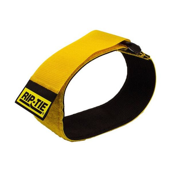 結束バンド・ケーブルラップ シンチストラップ ウェビング付き 50.8mmX1219.2mm 1本入 黄 OW-48-1PK-Y（直送品）