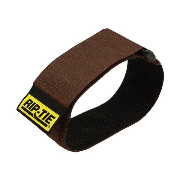 結束バンド・ケーブルラップ シンチストラップ ウェビング付き 50.8mmX1828.8mm 1本入 茶 OW-72-1PK-BN（直送品）