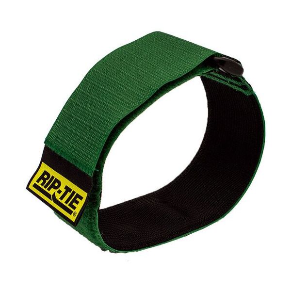 結束バンド・ケーブルラップ シンチストラップ ウェビング付き 50.8mmX1828.8mm 1本入 緑 OW-72-1PK-GN（直送品）