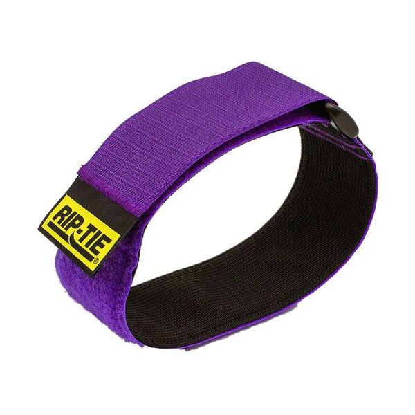 結束バンド・ケーブルラップ シンチストラップ ウェビング付き 50.8mmX1828.8mm 1本入 紫 OW-72-1PK-V（直送品）