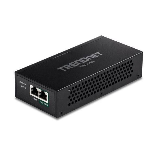 TRENDnet PoEインジェクター ギガビットPoE++ PSE対応品 TPE-119GI(A) 1台 674-4056（直送品）