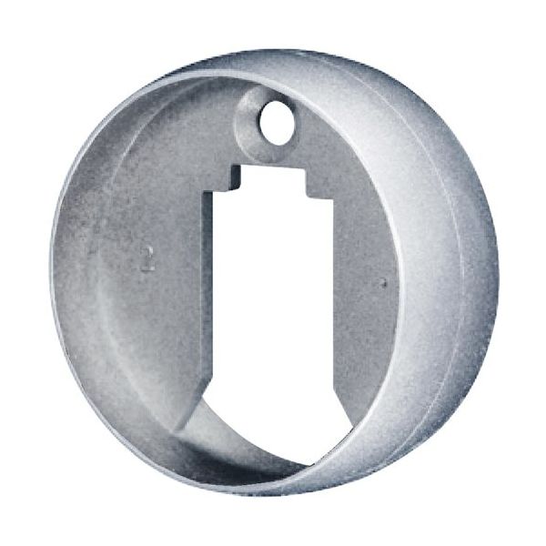 シロクマ SHIROKUMA 接続カバーリング 35φ シルバー BR-755-35-SI 1個 198-6002（直送品）