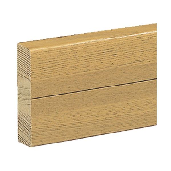 シロクマ SHIROKUMA ブラケットベース 80巾×4000 Lオーク BR-920-80W-40-LO 1枚 199-0792（直送品）