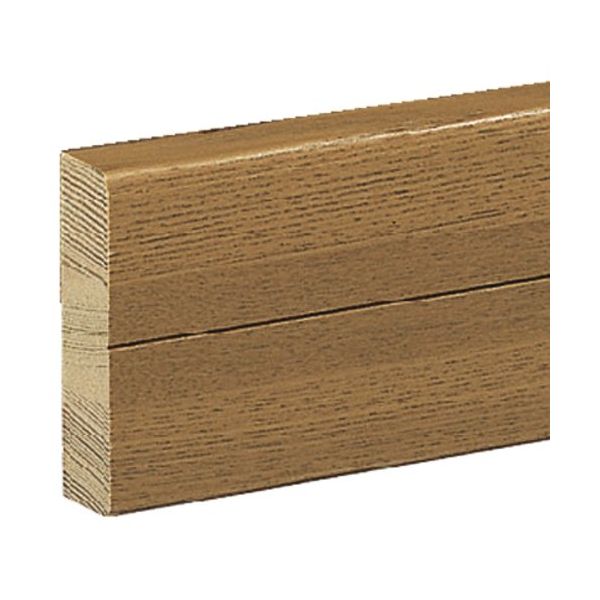 シロクマ SHIROKUMA ブラケットベース 80巾×2000 Mオーク BR-920-80W-20-MO 1枚 199-3900（直送品）