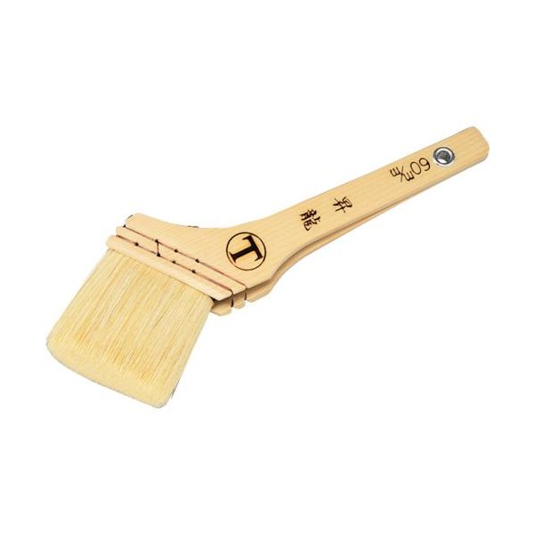 大塚刷毛製造 大塚 昇龍 筋違 白 60ミリ 1009260060 1本 229-0994（直送品）