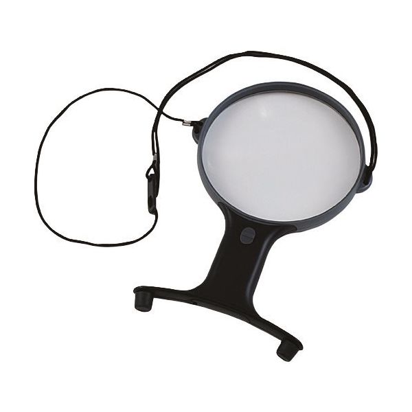 コンテック KONTEC 両手が使えるルーペ 丸130mm LP-36R 1個 574-3112（直送品）