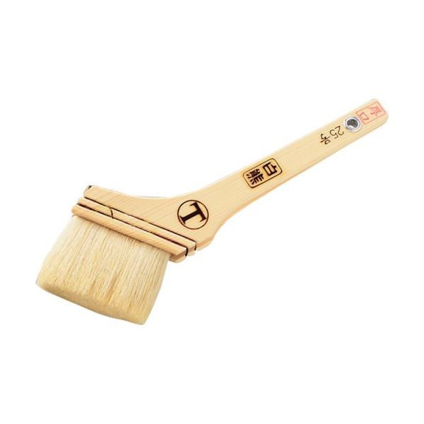 大塚刷毛製造 大塚 白熊 厚口 筋違 白 25号 1015010025 1本 229-1448（直送品）