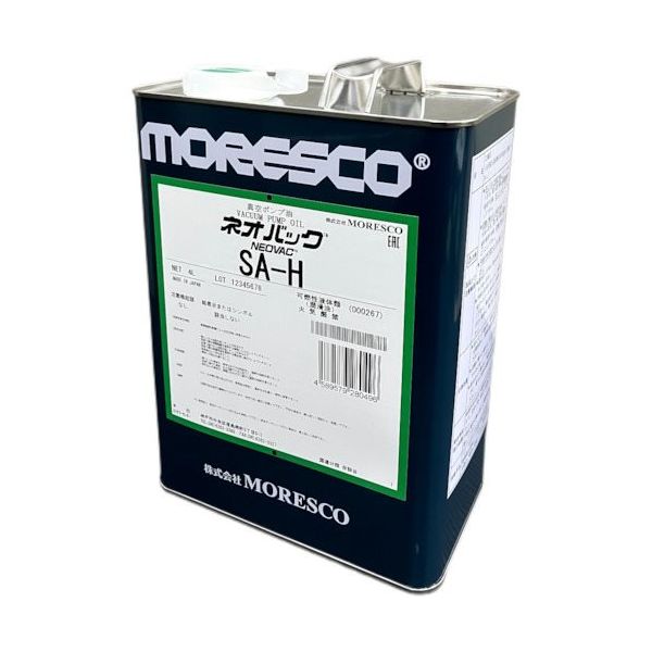 MORESCO ネオバックSAーH 4L SA-H-4L 1缶 449-4157（直送品）
