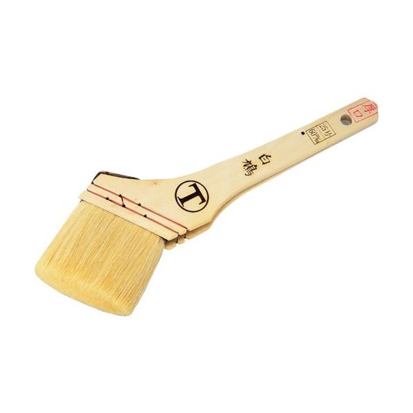 大塚刷毛製造 大塚 白鳩 厚口 筋違 白 25号 1015450025 1本 229-0806（直送品）