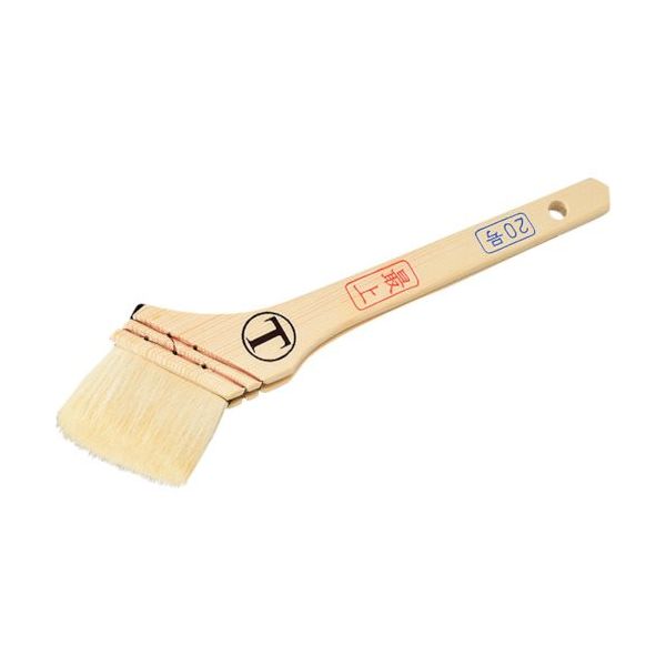 大塚刷毛製造 大塚 中寸最上ニス 筋違 白 20号 1017240020 1本 229-0590（直送品）