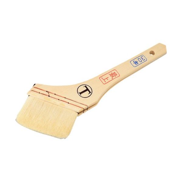 大塚刷毛製造 大塚 中寸最上ニス 筋違 白 30号 1017240030 1本 229-0524（直送品）