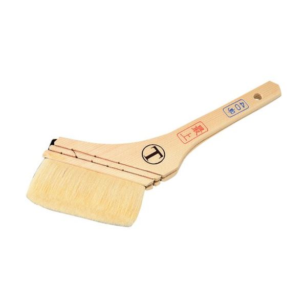 大塚刷毛製造 大塚 中寸最上ニス 筋違 白 40号 1017240040 1本 229-0307（直送品）