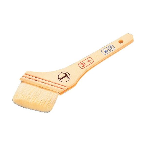 大塚刷毛製造 大塚 十両 ニス 筋違 白 30号 1017080030 1本 229-0785（直送品）