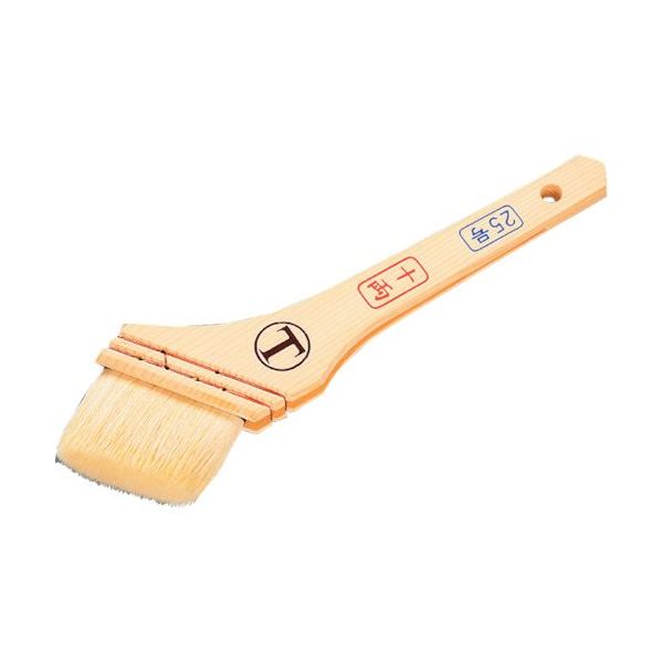 大塚刷毛製造 大塚 十両 ニス 筋違 白 25号 1017080025 1本 229-1244（直送品）