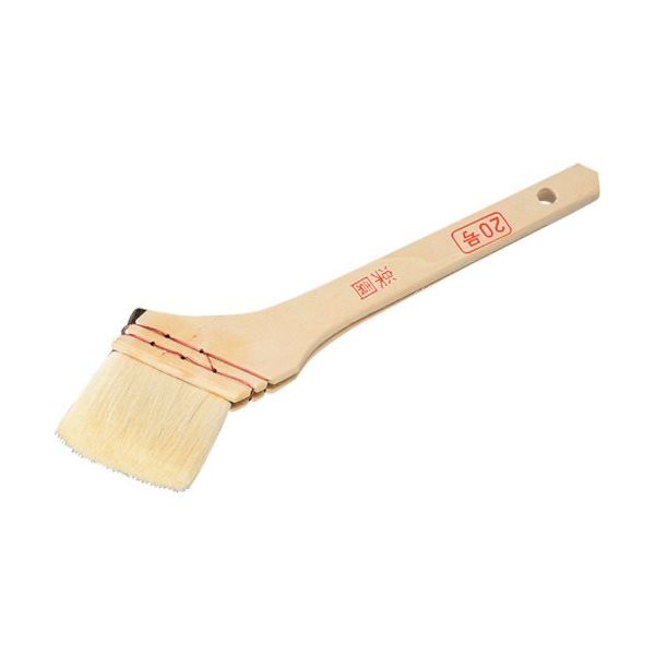 大塚刷毛製造 大塚 新 楽園ニス 筋違 白 20号 1017810020 1本 229-0793（直送品）