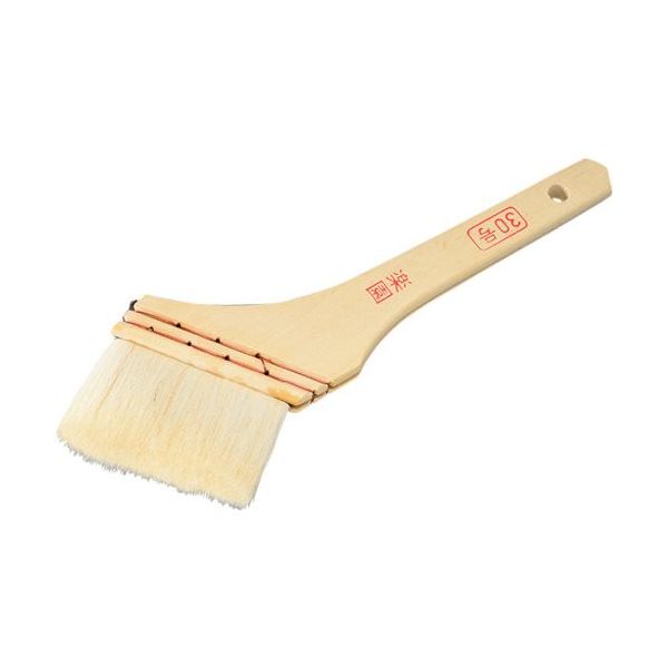 大塚刷毛製造 大塚 新 楽園ニス 筋違 白 30号 1017810030 1本 229-1225（直送品）